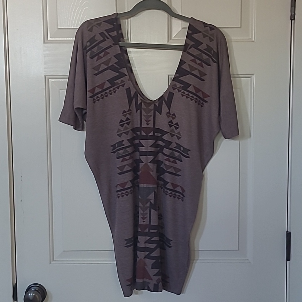 Aztec print mini or tunic